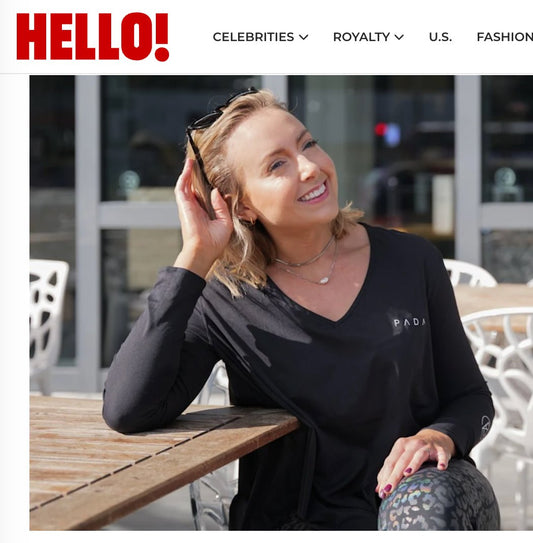 As seen in Hello! PADA Kneepadded Leggings Make Headlines: A Triumph in Fitness Wear Innovation