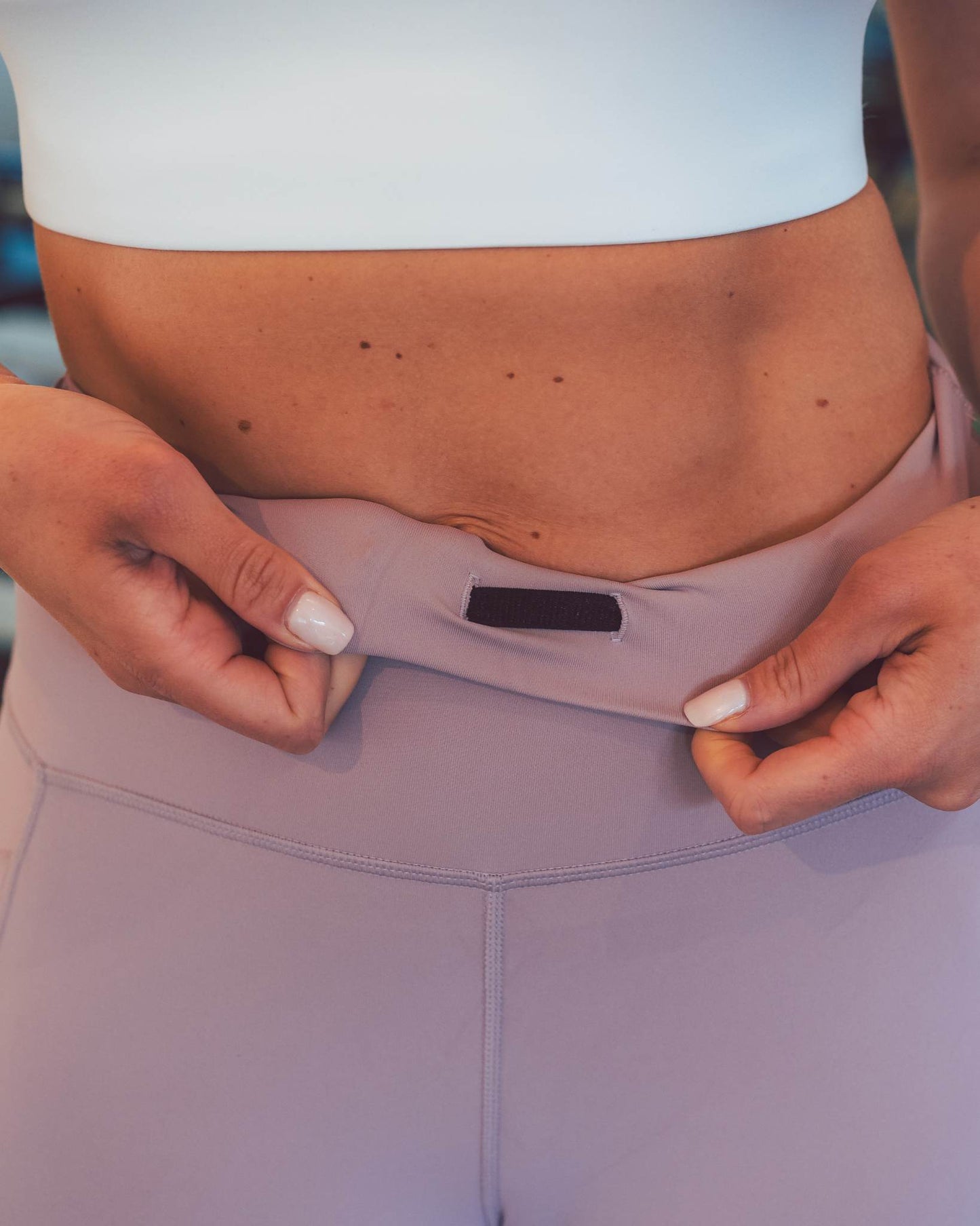 The Millie, Light Pink Sculpting Knee Padded Leggings
