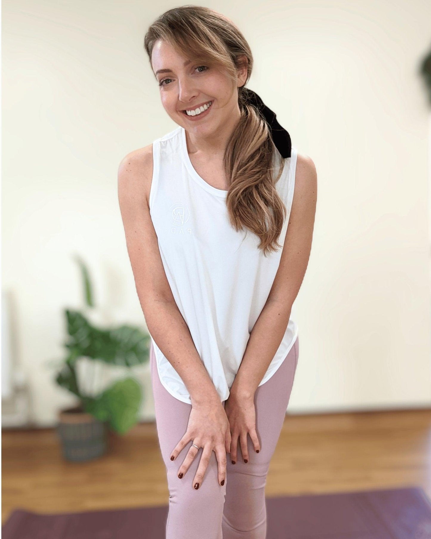 The Millie, Light Pink Sculpting Knee Padded Leggings Pada
