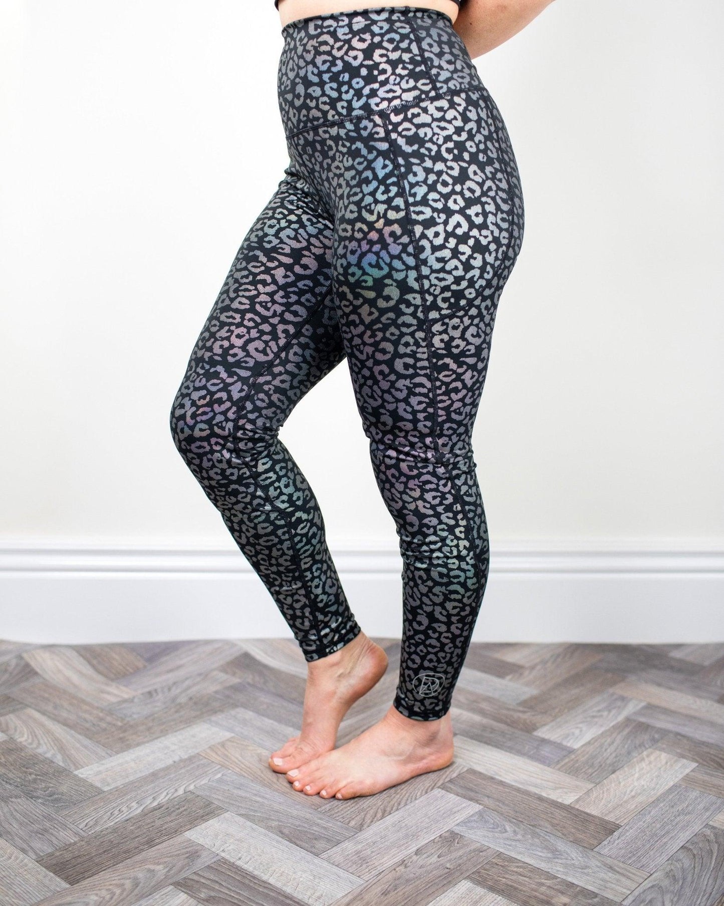 The Sienna, Multicoloured Animal Print Knee Padded Leggings Pada
